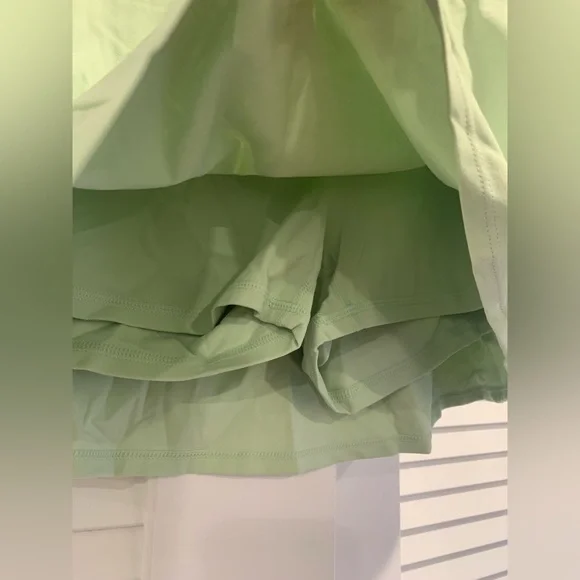 NWOT FP Movement Never Better Volleyball skirt size medium pistachio casual yoga - Picture 7 of 8